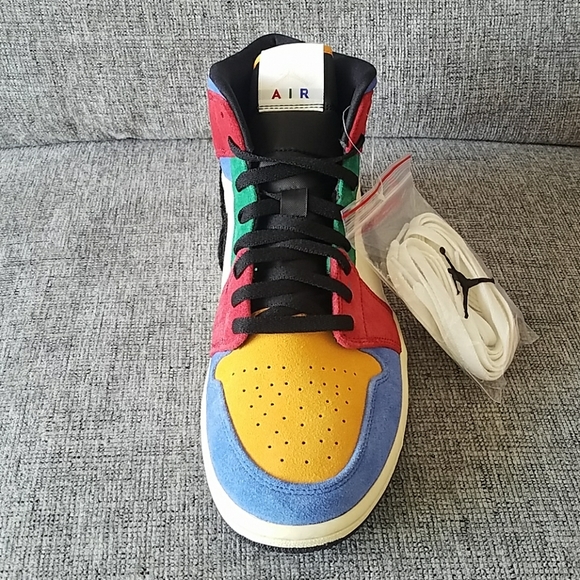 NIKE Air Jordan 1 MID SE FRLS NA "BLUE THE GREAT" - Picture 6 of 8